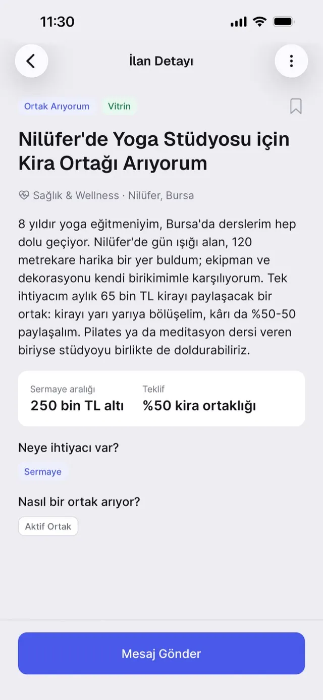 Polen'de yeni bir ilan oluşturma ekranı